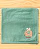 Pink Rabbit Terry Knit Towel With Elephant Print L 81 x L 81 cm - Mint