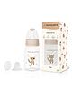 Mama Jama Anti-Colic, BPA Free PP 125 ml Feeding Bottle (Brown, Raccoon)