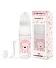 Mama Jama Glow In The Dark BPA Free Anti-Colic PP 225 ml Feeding Bottle (Pink, Lion )