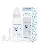 Mama Jama Glow In The Dark BPA Free Anti-Colic PP 225 ml Feeding Bottle (Blue, Deer)
