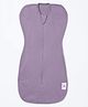 Cocoon Care Bamboo Cotton Knit Arms Up Swaddle Sleeping Pod Baby Nest - Lilac
