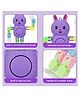 Kidology Bunny Fidget Spinner Toy Pack Of 4 - Multi Colour