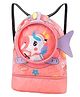 Asera Waterproof Cartoon Kid's Swimming Bag Portable Beach & Sports Backpack with Dry-Wet Separation (Peach)