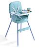 Multifunction Folding Dining Chair For Children - Sea Green