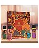 Ashpveda Luxurious Nature's Magic Gift Box  Hand Cream, Body Oil, Face Wash & Coconut Oil Gift Set - 12 g & 30 ml