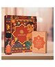 Ashpveda Mangalyam Gift Box  Saffron Sandalwood Soap & Bhringraj Hair Wash Duo - 30 ml & 100 g