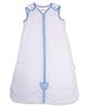 NINTARA BABY Lightweight, 100% Organic Cotton 0.5 TOG Extra Large Sleep Sack Pack of 1 - Bumpy Skies