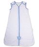 NINTARA BABY Lightweight, 100% Organic Cotton 0.5 TOG Small Sleep Sack Pack of 1 - Bumpy Skies