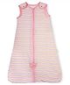 NINTARA BABY Lightweight, 100% Organic Cotton 0.5 TOG Small Sleep Sack Pack of 1 - Pink Lemonade