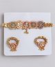 Tipy Tipy Tap Gota Lace Embellished & Gungroo Embellished Combo Set - Golden