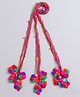 Tipy Tipy Tap Pom Pom Embellished Parandi - Multi Colour