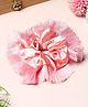 Tipy Tipy Tap Thread Embellished Scrunchie - Pink
