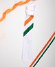 Tipy Tipy Tap Tricolour Theme Tie - White Green & Orange