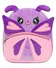 Kidology Cartoon Plush Backpack (Purple) - Height - 10 Inch