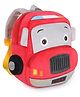 Kidology Cartoon Plush Backpack (Red) - Height - 10 Inch