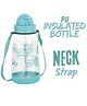 Reliance PLAST Kids Plastic Water Bottle with Straw, Sipper Bottle, Leak Proof, BPA Free, Food Grade, School & Picnic Bottle - Blue (800ml)