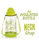 Reliance PLAST Kids Plastic Water Bottle with Straw, Sipper Bottle, Leak Proof, BPA Free, Food Grade, School & Picnic Bottle - Green (800ml)