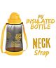 Reliance PLAST Kids Plastic Water Bottle with Straw, Sipper Bottle, Leak Proof, BPA Free, Food Grade, School & Picnic Bottle - Yellow (800ml)