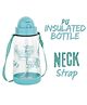 Reliance PLAST Kids Plastic Water Bottle with Straw, Sipper Bottle, Leak Proof, BPA Free, Food Grade, School & Picnic Bottle - Blue (500ml)
