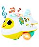 SANJARY Baby Airplane Toy with Light and Music, Electronic Baby Learning Toys Bump and Go Airplane Toys for kids color design may vary
