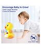 SANJARY Baby bump & go Duck Toys Gifts Music Light Toys duck for kids color design may vary