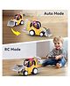 SANJARY Remote Control Construction Truck Toddlers RC Car Toys Light Sound, Loader Play Vehicle for kids color design may vary
