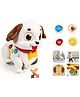 Sanjary bump & go musical Crawl & Pull Along Learning Puppy toy for kids color design may vary