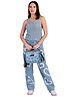 Baby Gear Printed Travel Diaper Sling Bag with Multiple Pockets - Koala Print Light Blue