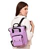 Baby Gear 2-in-1 Diaper Bag Backpack Cum Tote - Lavender