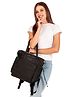 BabyGear Multi Utility Diaper Backpack Cum Tote Bag- Black