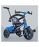 Dash 2-in-1 Kids Tricycle with Parental Handle  Toddler Trike with Safety Harness, Storage Basket  Push & Pedal Ride On Toy for Boys & Girls (Blue)