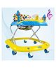 Dash Baby Walker with 3-Position Height Adjustment, Foldable Design, 360° Rotating Wheels & Musical Toy Tray | Lightweight Walker for Kids 9 Months+
