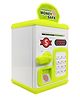 House Of Kids ATM Piggy Bank Musical Money Saving Bank With Finger Print Sensor - Green