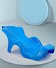 Dash Ergonomic Baby Bather Support Seat | Anti-Slip Reclining Bath Chair with 20° Incline for Newborns & Infants | Lightweight & Safe Bathing Support (Blue)