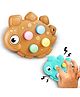 Wembley Push & Pop It Musical Fidget Toy for Infant Kids | Sensory Interactive Game | Food-Grade Silicone | Bubble Poppet Popin Sound Toy | Waterproof | Gift for Babies