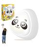 Wembley High Jump Counter Toy for Kids with Built in Sound & Light for Growth and Fun Training Boost Exercise Bounce Animal Buzzer Interactive Toy - Panda