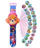 Wembley Toys Digital Projector Watch with Time Date Month Display Silicone Strap Skye Theme - Blue & Orange
