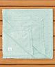 I Bear Soft Cotton Blanket - Light Blue