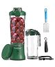 Truesnap BLITZ Portable Smoothie Maker | 600ml Travel Blender with 4000mAh USB-C Rechargeable Battery, 230W Motor, Pulse & Blend Modes, 6-Blade Stainless Steel, Leakproof & BPA-Free Design-Sage Green