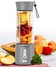Truesnap QUIX Portable Blender 500ml | USB-C Rechargeable, 230W Motor, 6-Blade SUS 304 | BPA-Free Personal Blender-Grey
