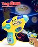 Fiddlerz 3D Projector Musical Gun Toy for Kids with LED Lights Music & Action Sounds Battery Operated Fun Pretend Play Gun for Boys & Girls - Pack of 1