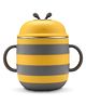 ONE & ONLY Yellow Bee Toddler Sippy Cup  220 ml with Handles
