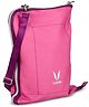 VAYA BAGMAT Office Lunch Bag with Sling for Tiffin Box and Water Bottle, Pink, 1 Liter