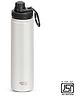Jaypee Plus Hylux Vacuum Insulated Stainless steel Hot & Cold Water Bottle-BIS Certified, Rust & Leak Proof, Anti Skid, Easy to hold,Trekking Bottle 750ml Ivory