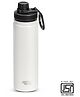 Jaypee Plus Hylux Vacuum Insulated Stainless steel Hot & Cold Water Bottle-BIS Certified, Rust & Leak Proof, Anti Skid, Easy to hold,Trekking Bottle 650ml Ivory