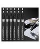 SUPER TOY 6 Silver Liquid Chrome Mirror Markers Oil-Based Permanent Art 3mm Liquid Chrome Marker Set, Reflective Gloss Metallic Mirror Marker, Repair Paint Pen for Model Metal Plastic DIY Craft