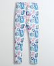 Barbie by Tiny Girl Woven Characters Doodle Art Printed Leggings - Blue
