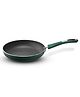 Hautechef Non-Stick Frypan 24cm, 3-Layer ILAG Swiss Coating, PFOA-Free, Induction Friendly, with Soft-Touch Matching Handle, Color - Green
