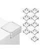 KidDough Corner Guards for Baby Safety, Transparent, Corner Protector for Furniture, Table Edge Guards, 10 pcs/Pack
