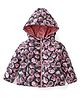 Wingsfield Full Sleeves Floral Printed Padded Hooded Jacket - Multi Colour